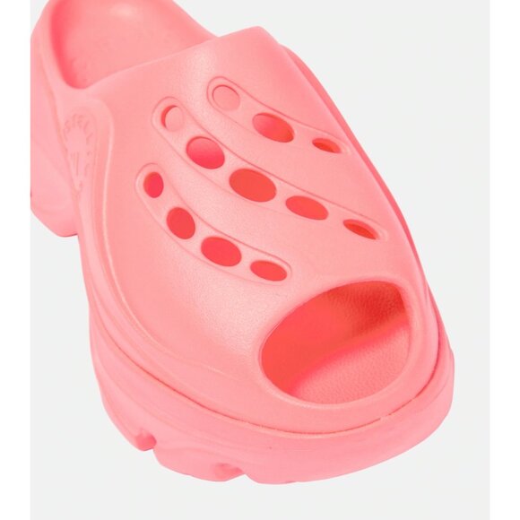 STELLA MCCARTNEY x Adidas Pink ASMC Platform Clog Sandals Size 9 NEW NIB - Picture 4 of 4